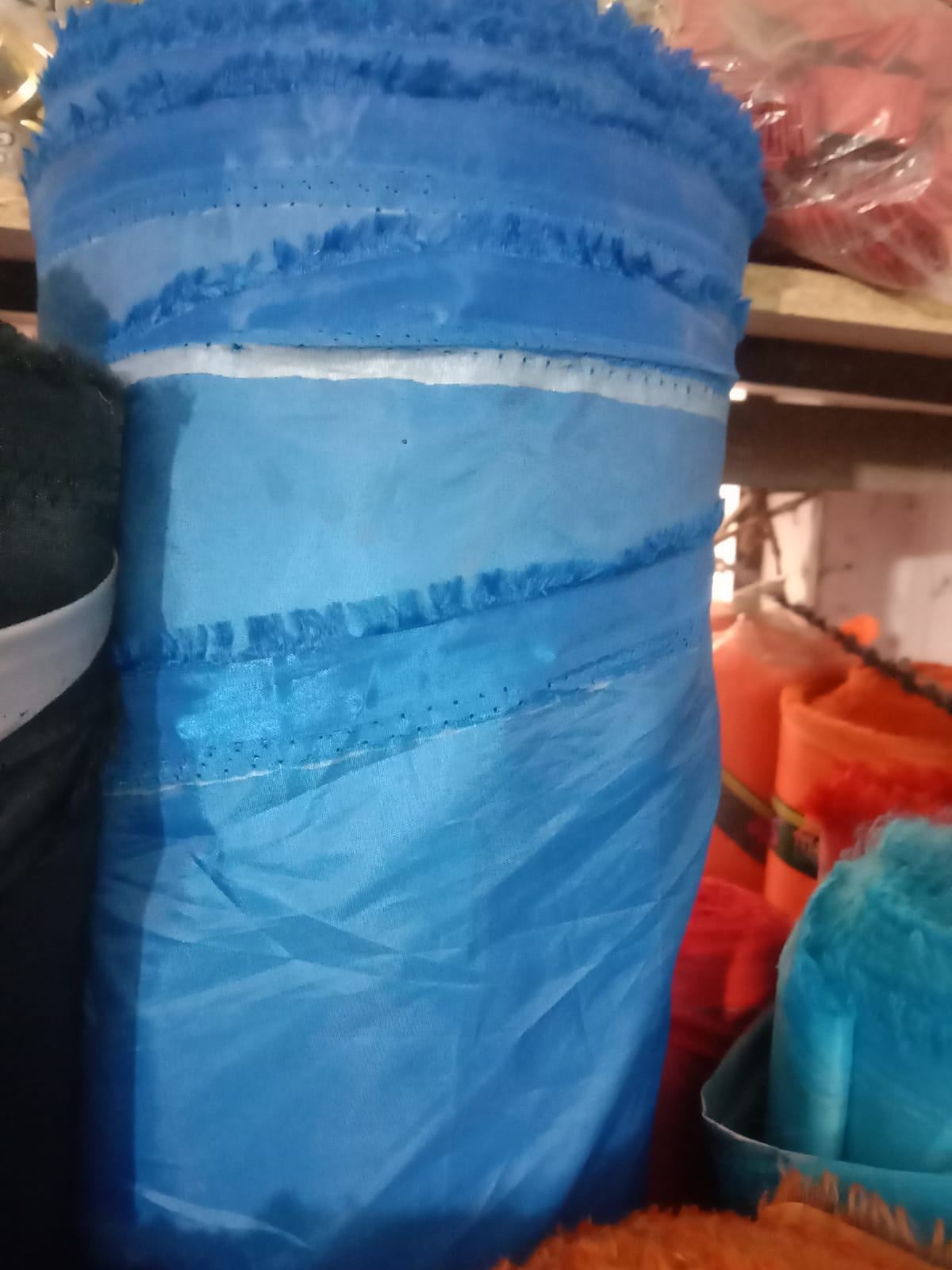 এক কালার- সিলভার ছাতার কাপড়- Colored Silver Umbrella clothe